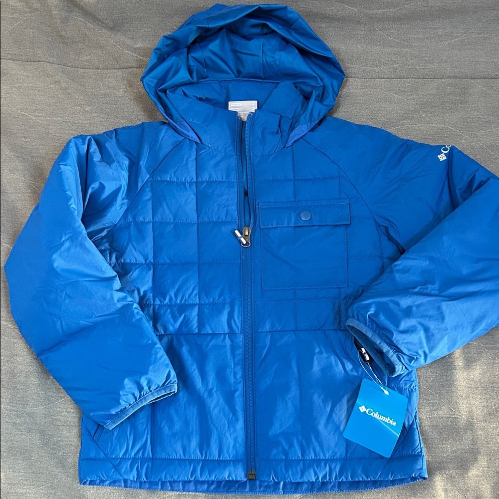 Columbia Kids Bright Blue Puffer Jacket
